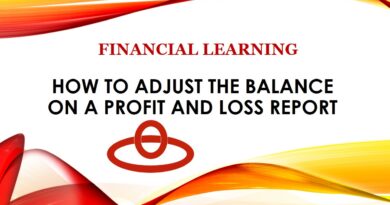 वित्तीय स्तर: लाभ और हानि रिपोर्ट पर शेष राशि का समायोजन कैसे करें