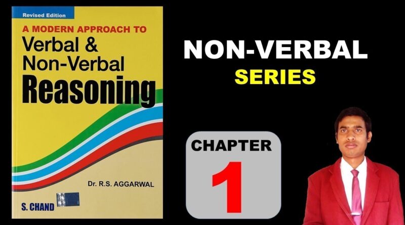 Non Verbal Reasoning by R S Aggarwal Book