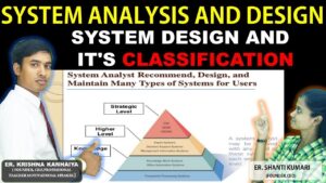System Analysis and Design System Design and it's Classification-System Pyramid 3 level or 4 level Architecture of System