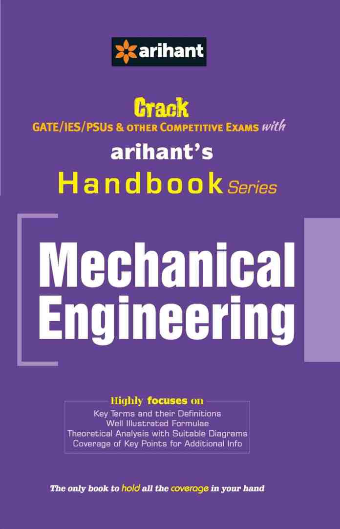 Arihant Handbook of Mechanical Engineering Book Pdf