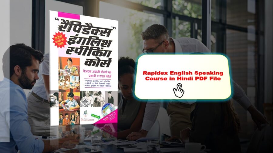 Rapidex English Speaking Course in Hindi PDF Download